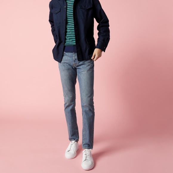 Sid Mashburn Slim Straight Jean Non-Selvedge Light Wash Denim 31/32 - Picture 1 of 12